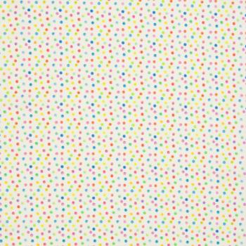 Baumwolle beschichtet Bunte Punkte by Swafing